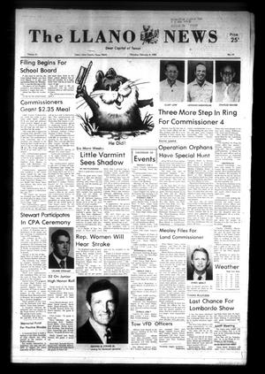 The Llano News (Llano, Tex.), Vol. 91, No. 14, Ed. 1 Thursday, February 4, 1982