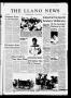 Newspaper: The Llano News (Llano, Tex.), Vol. 80, No. 18, Ed. 1 Thursday, March …