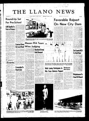 The Llano News (Llano, Tex.), Vol. 81, No. 22, Ed. 1 Thursday, April 13, 1972