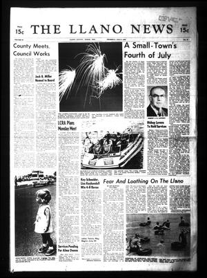 Primary view of object titled 'The Llano News (Llano, Tex.), Vol. 87, No. 35, Ed. 1 Thursday, July 6, 1978'.