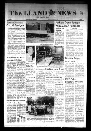 The Llano News (Llano, Tex.), Vol. 91, No. 44, Ed. 1 Thursday, September 2, 1982