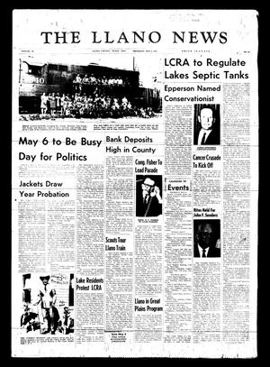 The Llano News (Llano, Tex.), Vol. 81, No. 25, Ed. 1 Thursday, May 4, 1972