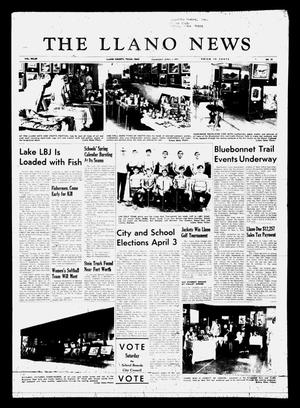 The Llano News (Llano, Tex.), Vol. 80, No. 20, Ed. 1 Thursday, April 1, 1971