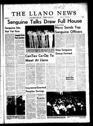 Primary view of object titled 'The Llano News (Llano, Tex.), Vol. 82, No. 40, Ed. 1 Thursday, August 16, 1973'.
