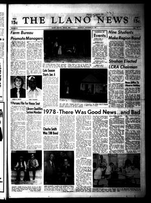 The Llano News (Llano, Tex.), Vol. 88, No. 8, Ed. 1 Thursday, December 28, 1978