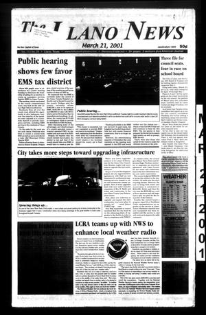 The Llano News (Llano, Tex.), Vol. 113, No. 24, Ed. 1 Wednesday, March 21, 2001