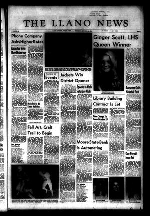 Primary view of object titled 'The Llano News (Llano, Tex.), Vol. 83, No. 50, Ed. 1 Thursday, October 24, 1974'.