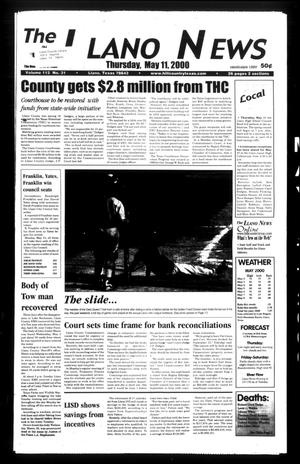 The Llano News (Llano, Tex.), Vol. 112, No. 31, Ed. 1 Thursday, May 11, 2000