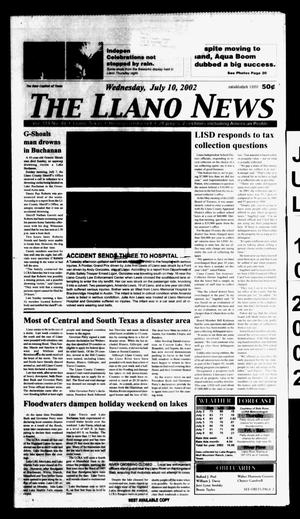The Llano News (Llano, Tex.), Vol. 114, No. 40, Ed. 1 Wednesday, July 10, 2002