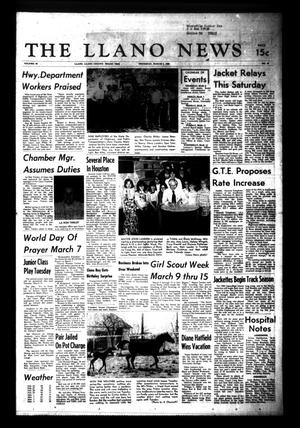 The Llano News (Llano, Tex.), Vol. 89, No. 18, Ed. 1 Thursday, March 6, 1980