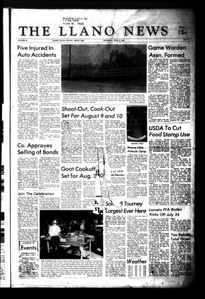 The Llano News (Llano, Tex.), Vol. 89, No. 37, Ed. 1 Thursday, July 17, 1980