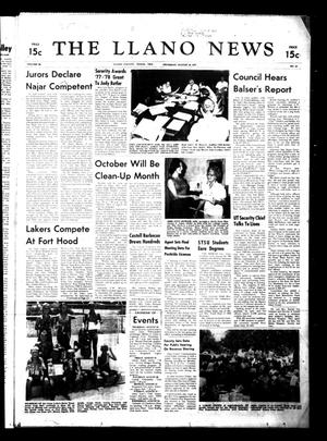 The Llano News (Llano, Tex.), Vol. 86, No. 41, Ed. 1 Thursday, August 18, 1977