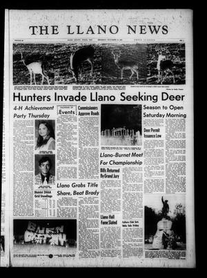 The Llano News (Llano, Tex.), Vol. 85, No. 1, Ed. 1 Thursday, November 13, 1975