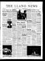 Newspaper: The Llano News (Llano, Tex.), Vol. 82, No. 5, Ed. 1 Thursday, Decembe…