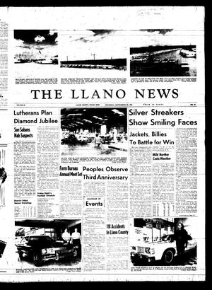 Primary view of object titled 'The Llano News (Llano, Tex.), Vol. 81, No. 46, Ed. 1 Thursday, September 28, 1972'.
