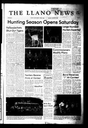 The Llano News (Llano, Tex.), Vol. 90, No. 2, Ed. 1 Thursday, November 13, 1980