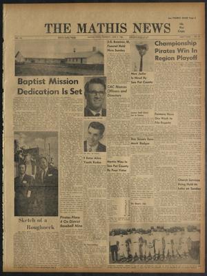 The Mathis News (Mathis, Tex.), Vol. 54, No. 45, Ed. 1 Thursday, June 9, 1966