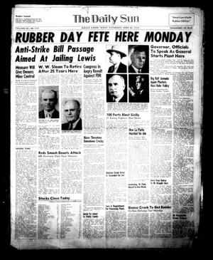The Daily Sun (Goose Creek, Tex.), Vol. 24, No. 320, Ed. 1 Saturday, June 26, 1943