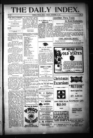 The Daily Index. (Mineral Wells, Tex.), Vol. 3, No. 163, Ed. 1 Tuesday, November 18, 1902