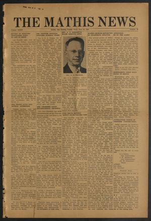 Primary view of object titled 'The Mathis News (Mathis, Tex.), Vol. 34, No. 23, Ed. 1 Friday, June 10, 1949'.