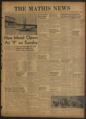 The Mathis News (Mathis, Tex.), Vol. 40, No. 12, Ed. 1 Friday, March 18, 1955