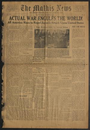 The Mathis News (Mathis, Tex.), Vol. 26, No. 50, Ed. 1 Friday, December 12, 1941