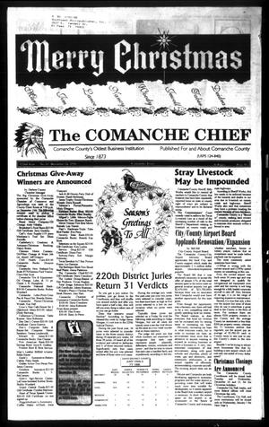 Primary view of object titled 'The Comanche Chief (Comanche, Tex.), Vol. 122, No. 33, Ed. 1 Tuesday, December 24, 1996'.