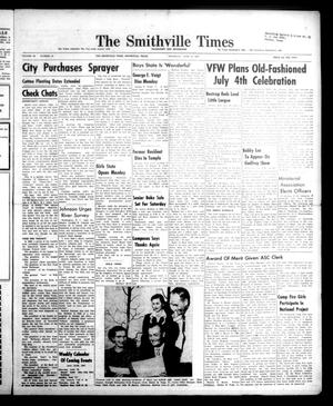 Primary view of object titled 'The Smithville Times Transcript and Enterprise (Smithville, Tex.), Vol. 66, No. 24, Ed. 1 Thursday, June 13, 1957'.