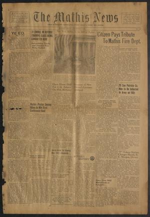 The Mathis News (Mathis, Tex.), Vol. 26, No. 41, Ed. 1 Friday, October 10, 1941