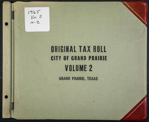 [City of Grand Prairie Tax Roll: 1965, Volume 2]