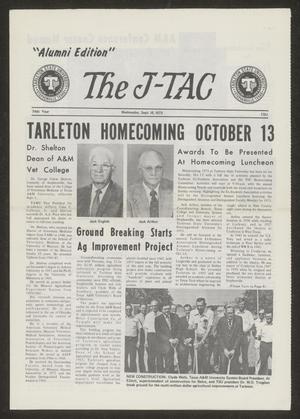 Primary view of object titled 'The J-TAC (Stephenville, Tex.), Vol. 74, Ed. 1 Wednesday, September 19, 1973'.
