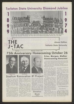 The J-TAC (Stephenville, Tex.), Vol. 75, Ed. 1 Wednesday, October 2, 1974