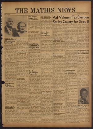 The Mathis News (Mathis, Tex.), Vol. 41, No. 34, Ed. 1 Friday, August 17, 1956
