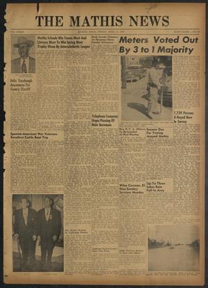 The Mathis News (Mathis, Tex.), Vol. 41, No. 16, Ed. 1 Friday, April 13, 1956