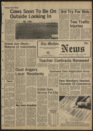 The Mathis News (Mathis, Tex.), Vol. 57, No. 12, Ed. 1 Thursday, March 20, 1980