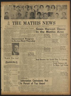 The Mathis News (Mathis, Tex.), Vol. 40, No. 27, Ed. 1 Thursday, June 23, 1960