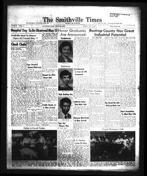 Primary view of object titled 'The Smithville Times Transcript and Enterprise (Smithville, Tex.), Vol. 68, No. 19, Ed. 1 Thursday, May 7, 1959'.