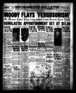 Brownwood Bulletin (Brownwood, Tex.), Vol. 26, No. 257, Ed. 1 Saturday, August 14, 1926
