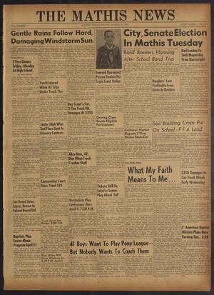 Primary view of object titled 'The Mathis News (Mathis, Tex.), Vol. 42, No. 14, Ed. 1 Friday, March 29, 1957'.