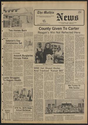 The Mathis News (Mathis, Tex.), Vol. 57, No. 45, Ed. 1 Thursday, November 6, 1980