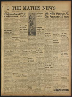 The Mathis News (Mathis, Tex.), Vol. 40, No. 49, Ed. 1 Thursday, November 24, 1960