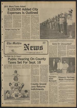The Mathis News (Mathis, Tex.), Vol. 57, No. 37, Ed. 1 Thursday, September 11, 1980