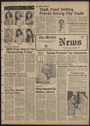 Primary view of object titled 'The Mathis News (Mathis, Tex.), Vol. 57, No. 42, Ed. 1 Thursday, October 16, 1980'.