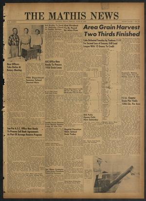 Primary view of object titled 'The Mathis News (Mathis, Tex.), Vol. 41, No. 27, Ed. 1 Friday, June 29, 1956'.
