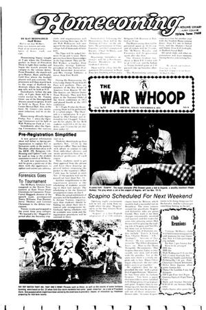 The War Whoop (Abilene, Tex.), Vol. 53, No. 9, Ed. 1, Thursday, November 6, 1975