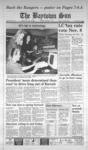 The Baytown Sun (Baytown, Tex.), Vol. 68, No. 314, Ed. 1 Thursday, November 1, 1990