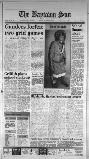 The Baytown Sun (Baytown, Tex.), Vol. 68, No. 282, Ed. 1 Tuesday, September 25, 1990