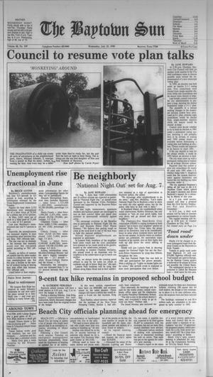 The Baytown Sun (Baytown, Tex.), Vol. 68, No. 229, Ed. 1 Wednesday, July 25, 1990