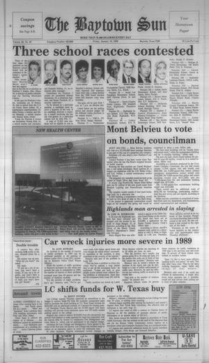 Primary view of object titled 'The Baytown Sun (Baytown, Tex.), Vol. 68, No. 69, Ed. 1 Friday, January 19, 1990'.
