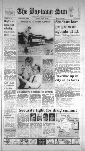 The Baytown Sun (Baytown, Tex.), Vol. 68, No. 92, Ed. 1 Thursday, February 15, 1990